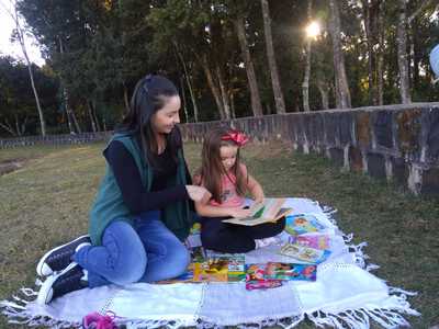 Piquenique LiterÃ¡rio foi sucesso 